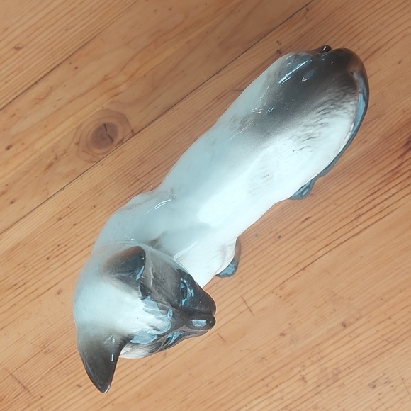 Vintage Beswick England Ceramic Siamese Cat - Picture 6 of 9